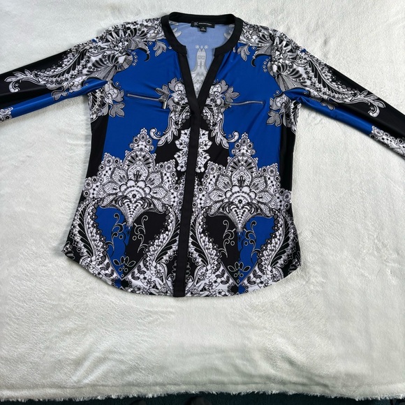 INC zip pocket top Medium international concepts  - Picture 9 of 9